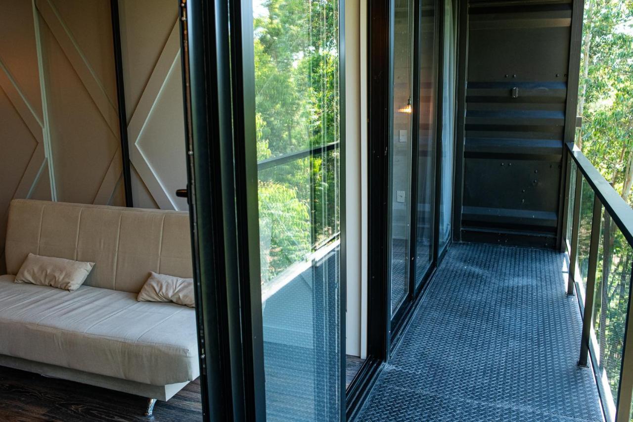 Casa Container Figo Em Meio A Natureza Na Serra Gaucha ฟลอเรส ดา กุนญา ภายนอก รูปภาพ